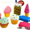 Ice Cream /cup Cake Shape Vinyl Pet Dog Toy