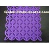 Custom Purple Kitchen Silicone Mat, Heat Resistant Silicone Pad For Oven OEM / ODM