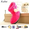 Pink Pom-pom Child Snow Boots