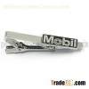 Silver Engraved Tie Clips