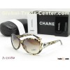 ladies leopard skin print sunglasses in brown