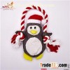 Plush Fetch Toy And Tug Of War Rope Cute Penguin