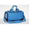 OEM Nylon Ripstop Blue Sports Bags Mens Travel Duffel Bag Lightweight