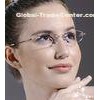 Rimless Crystal Womans Eyewear Optical Eyeglasses Frames