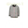 Girl Screw Neck/Hoodie/Garment Wash/Pigment Dye/IndigoTerry/Fleece Pullover And Jacket