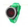 Rubber Buckle Touch Screen LED Watch Anti Shock Gift Watch For Teenager