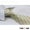 Blue Dots Design Tie