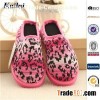 Leopard Cashmere Lady Slipper