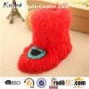 Embroider Pv Plush Child Shoes