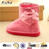 Suede Fabric Bowknot Child Shoes