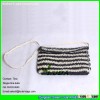 LDZS-014 striped paper straw shoulder handbags