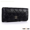 Classic CHANEL Zippy Wallet With Lambskin Leather 0901