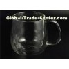 Heat Resistant BorosilicateGlass Coffee Mugs Double Wall Insulated