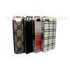 Lattice Phone Case Customize iPhone4 Protective Cover With Cloth Sticking