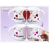New design color changing mug souvenir gift mug for 2013 ceramic souvenir mug mug with pen writing m