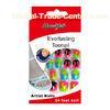 Cute Colorful Printing Neon Fake Nails Acrylic Full Cover Fake Toe Nail