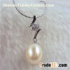 Wholesale To Africa Market Round Rice Pearl Pendant Jewelry Cheap Pendant Necklace For Girls And Wom