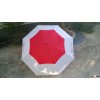 Windproof Double Layer Golf Umbrella/Windbrella in White and Red