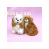 Synthetic furry animal decoration, fur animal deco