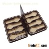 8 Slots Zippered Watch Box Traveler''s Watch Storage Case Organizer