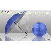 10K Metal Handle Sliver Coating Straight Umbrella 155