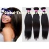 7A 10 Inch Virgin Peruvian Hair Extensions for Black Women Silk Straight