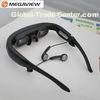 Wearable  72" Mobile Theatre Video Glasses Wide Screen 16:9 Virtual Picture Music Movie