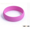 silicone bracelet  of pink colour