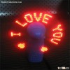 Battery message fan with your logo printed
