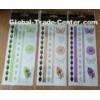 Colorful Metallic Foil Custom Temporary Tattoo Body Art Fashion Accessories