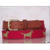Fashional Needlepoint Belt 100% Handmade Belt With Genuine Leather