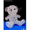 handmade acrylic beaded Teddy bear house decoration