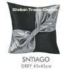 18 By 18 Black Handmade Decorative Pillows Cushion Cover Office With Bright Jewel