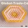 acrylic beaded fruit dish diy beading plate