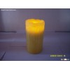 led wax real candle