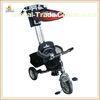 Black Baby Smart Trike With Three Point Safety Harness Wide EVA Soft Tyres