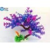 Colorful Plastic Tree Artificial Aquarium Plants Fish Tank Decorations Eco Friendly