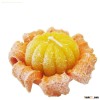 Orange decorative Candle with Orange Color