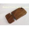 Real Walnut Wood Iphone 4 / 4S Protective Cover With Smooth Face