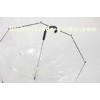 23" Custom Clear PVC Umbrella For Gift , Dome Transparent Umbrella