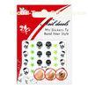 Fashion Nail Art Decals Design With Holloween Pattern And OPP Bag