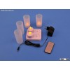 LED rechargeable candle with remote