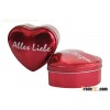 Red Heart Tin Box