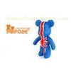 Rotatable bear head limbs / 25CM PVC POPOBE Bear For Home Decor I pad Stand