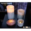 led fragrant candle