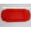 ODM Wear Resistance Red Silicone PSP Case Embossed For PSP 2000