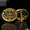 Incense Way Copper Incense Mould Tool Lotus Shape for Incense Powder Trail Aromatherapy