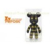 3-Inch / 8.2CM Black Brilliant Golden Cute Bear Toys Decortive Christmas Gift