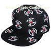 Black Acrylic Snapback Baseball Caps 6 Panel Embroidered Baseball Hats