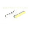 pressure sensitive ABS identification Badge Holder Clip with adhesive sticker 30365